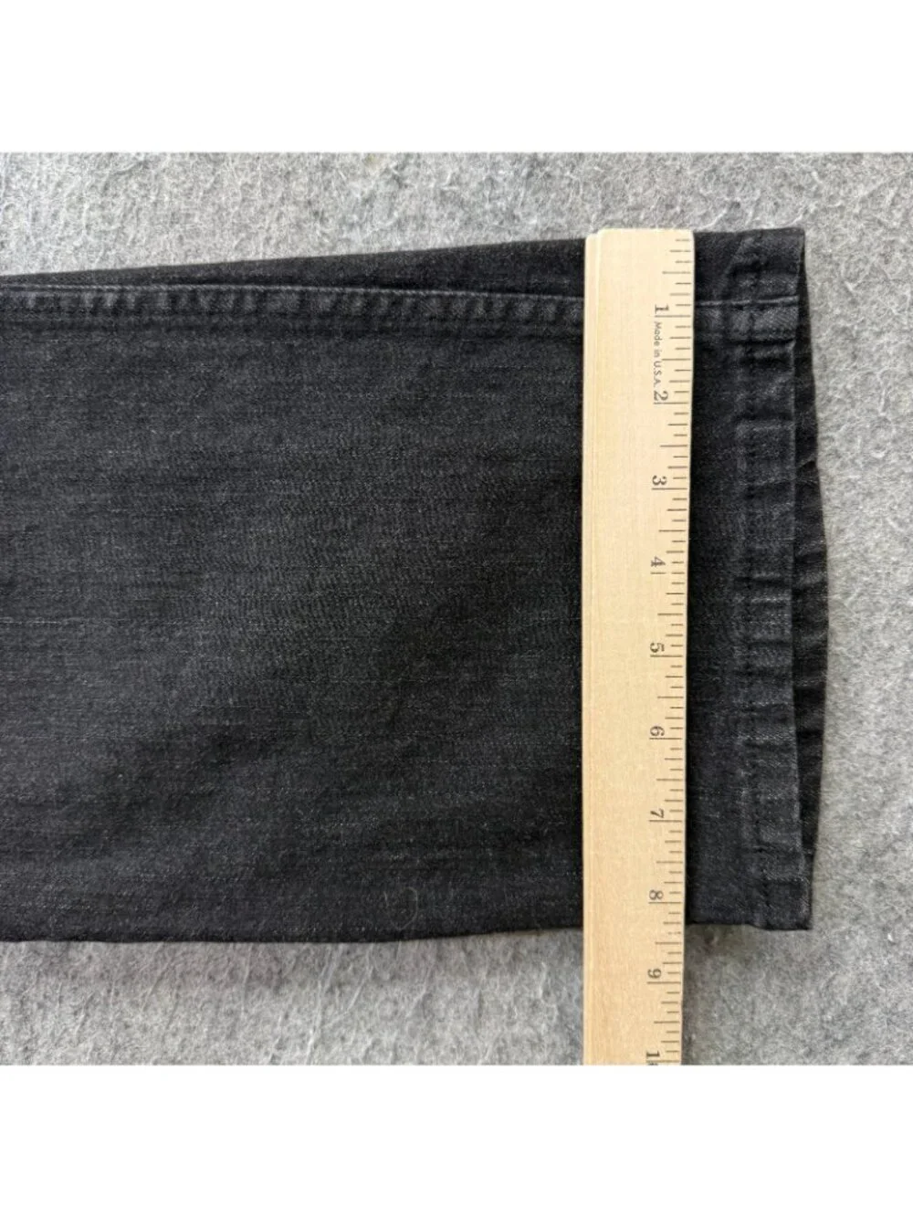 Polo Ralph Lauren Thompson Relaxed Jeans Men 34 x 32 Black Stretch